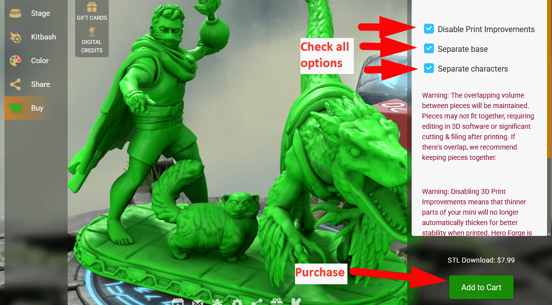 HeroForge Step 2